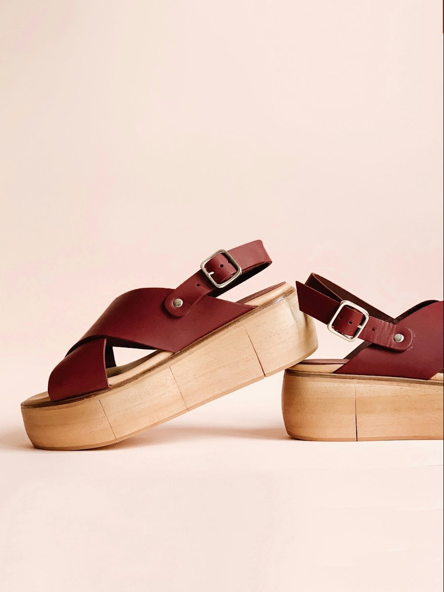 Strappy Leather Sandals