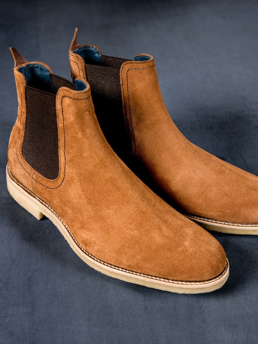 Suede Chelsea Boots 1