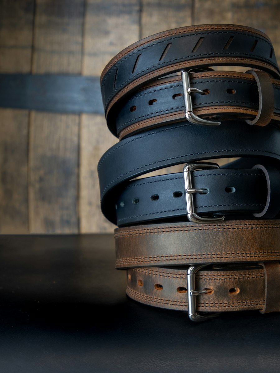 Woven Leather Belt 3