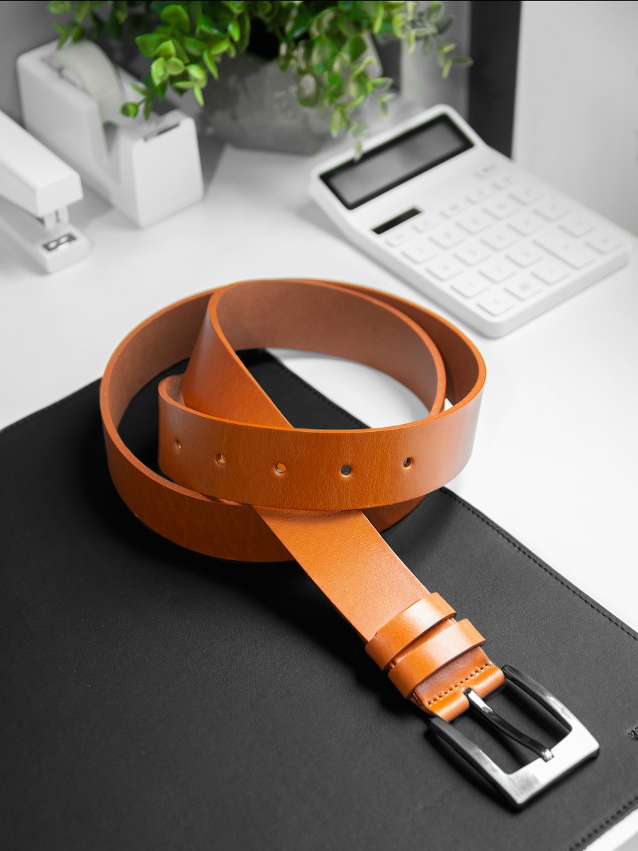 Woven Leather Belt 4